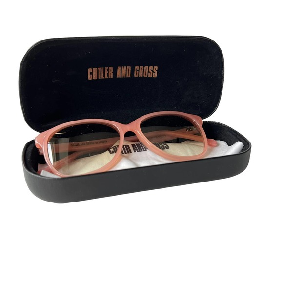 Cutler and Gross Accessories - Cutler and Gross Pink Sunglasses Square Frame